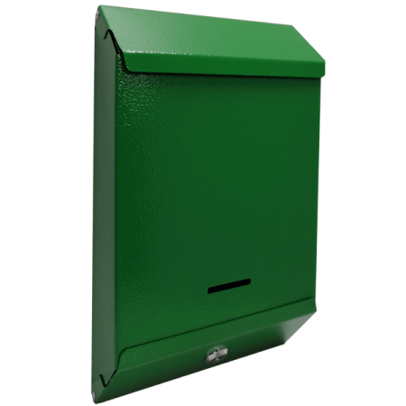 Почтовый ящик «П/я» с замком, зеленый